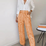 Bela Candela - Ensemble Deux Pièces Chic – Chemise Fluide et Pantalon Élégant