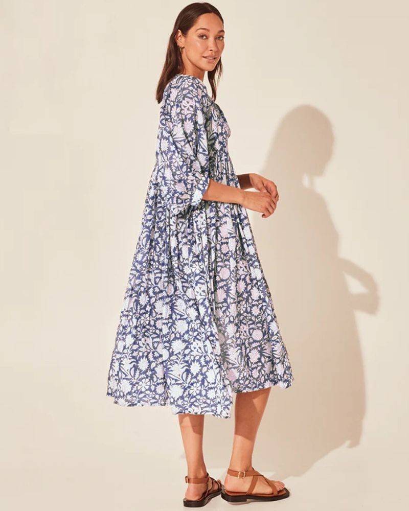 Amare - Robe Boho À Motifs Floraux