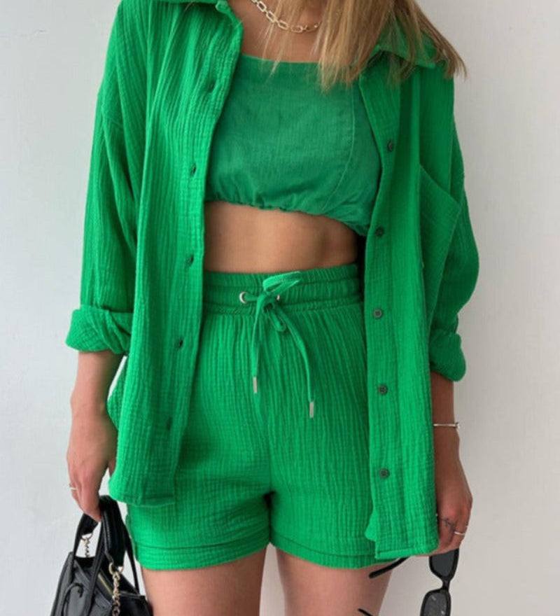 Tina - Ensemble D'Été Confortable