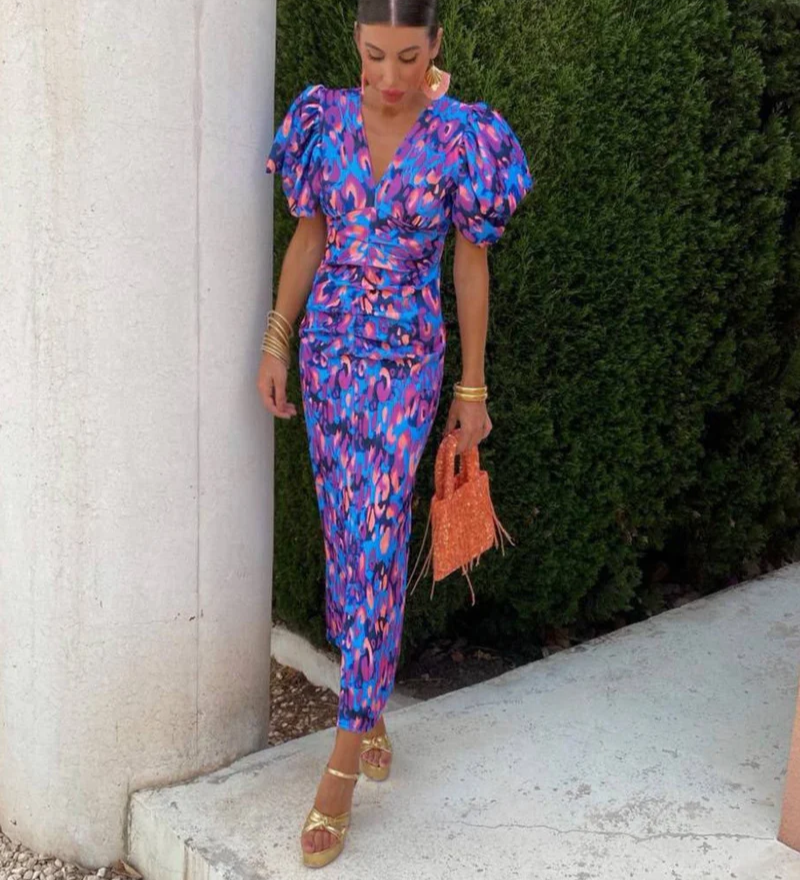 Daline – Robe Chic & Vibrante – Élégance sans Effort