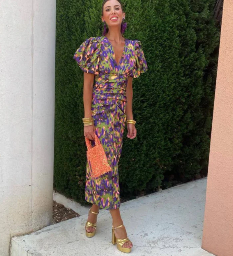 Daline – Robe Chic & Vibrante – Élégance sans Effort