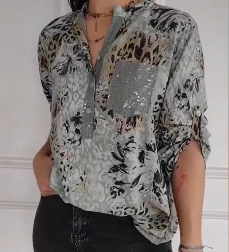 Bolera - Chemise Imprimée Décontractée