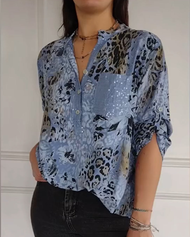 Bolera - Chemise Imprimée Décontractée