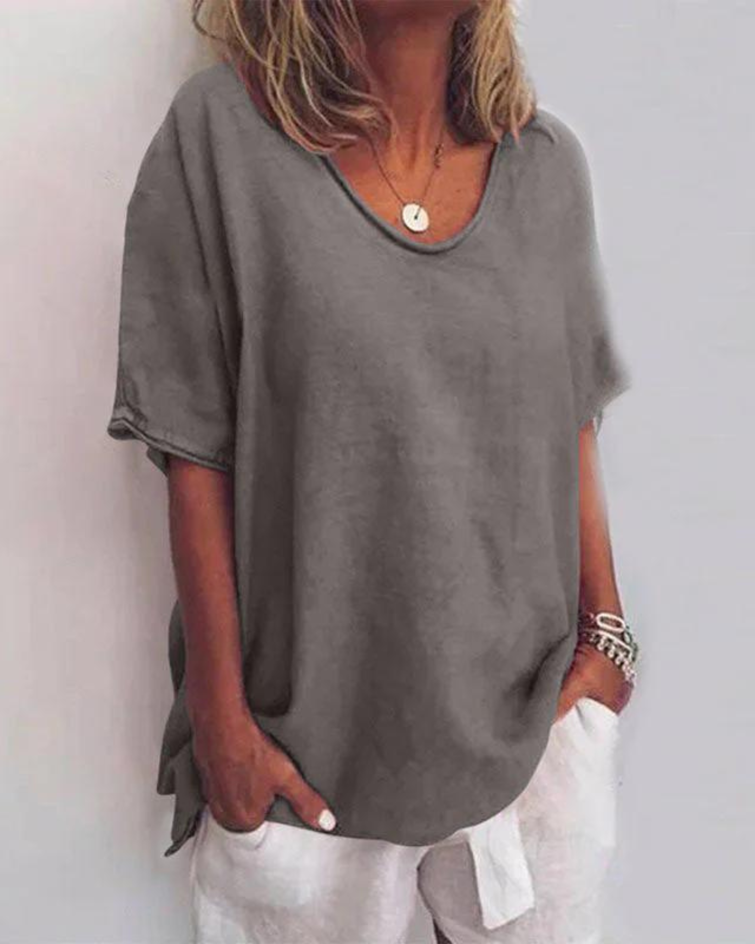 - Blouse Confortable Et Ample