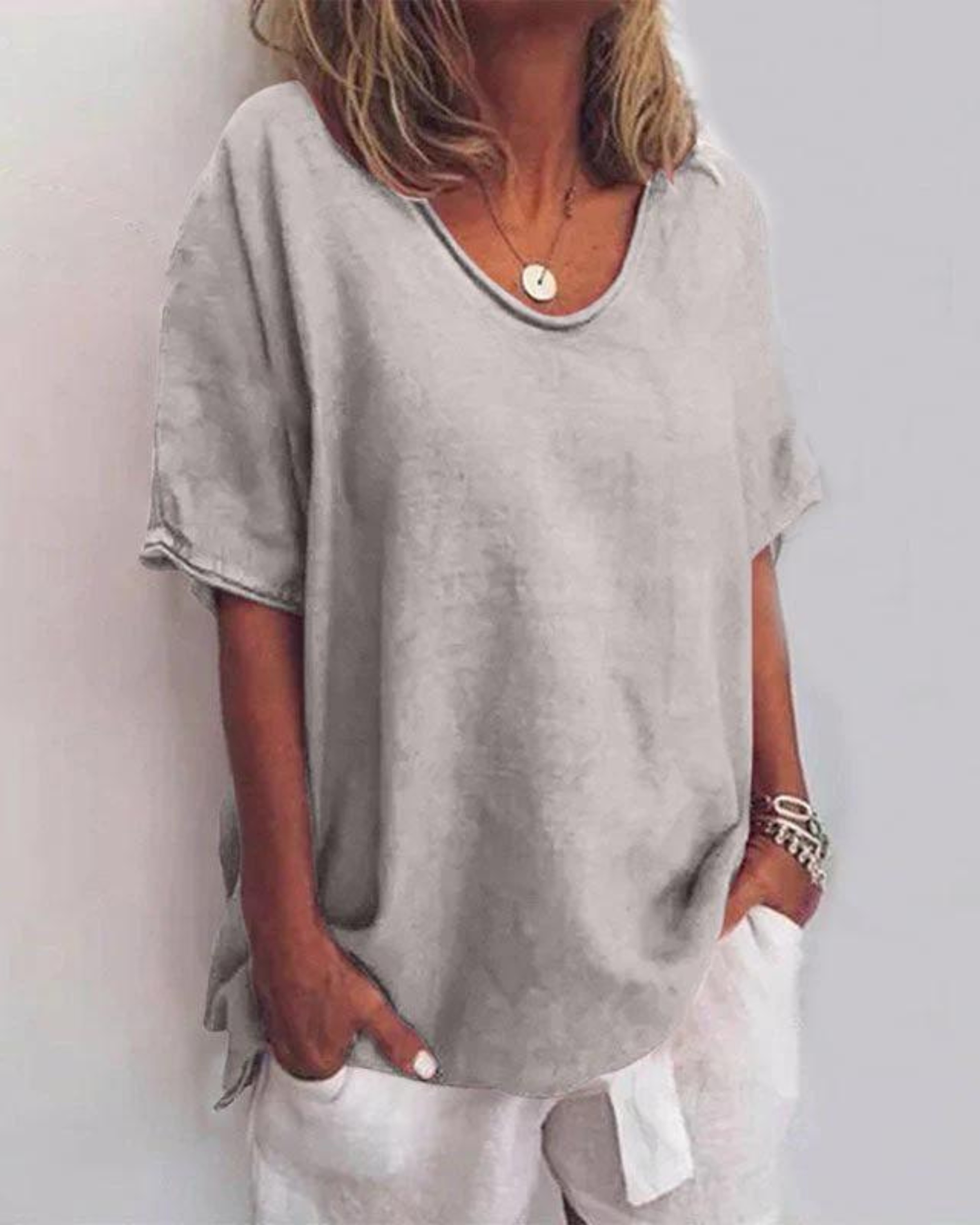 - Blouse Confortable Et Ample
