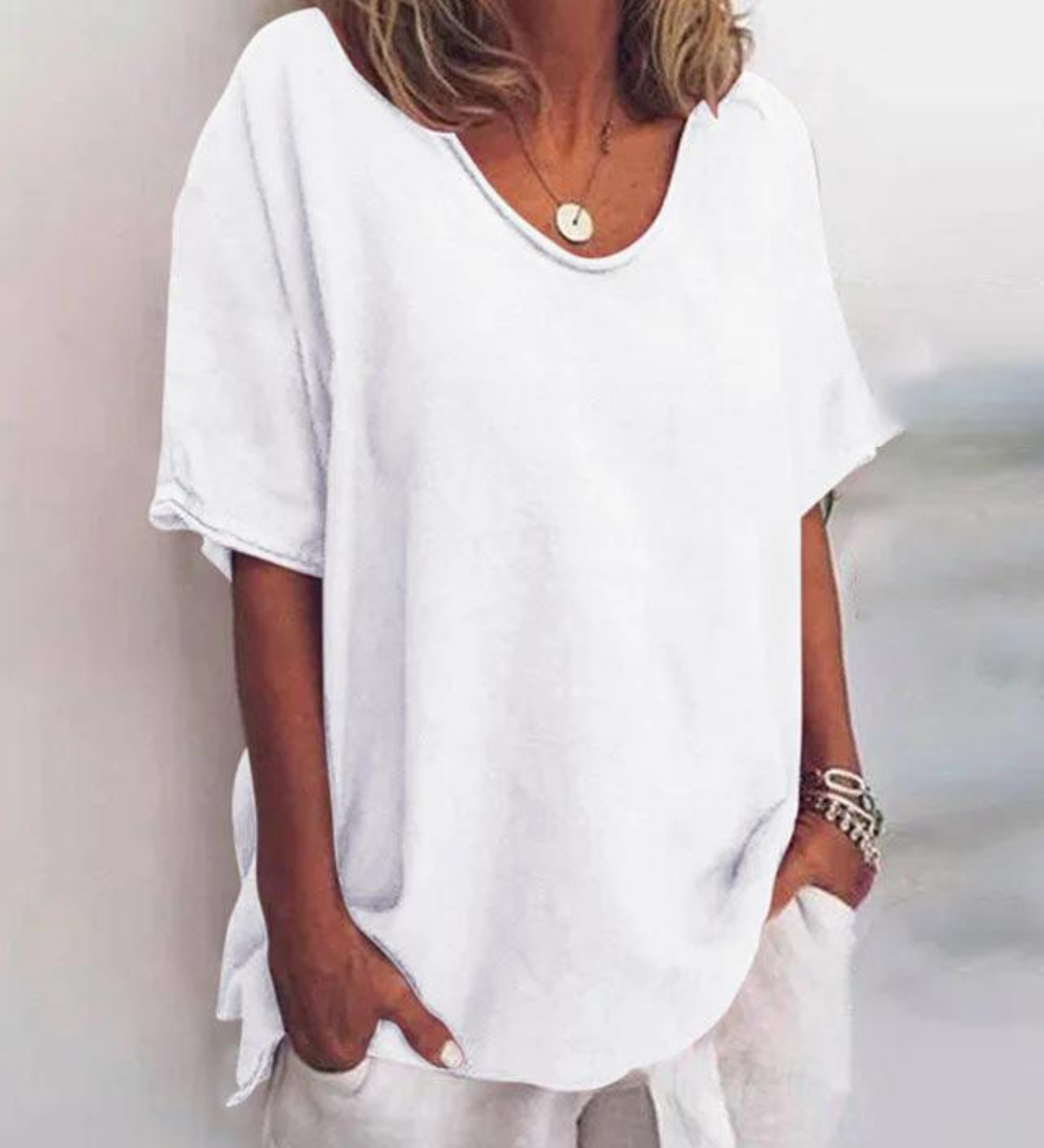 - Blouse Confortable Et Ample