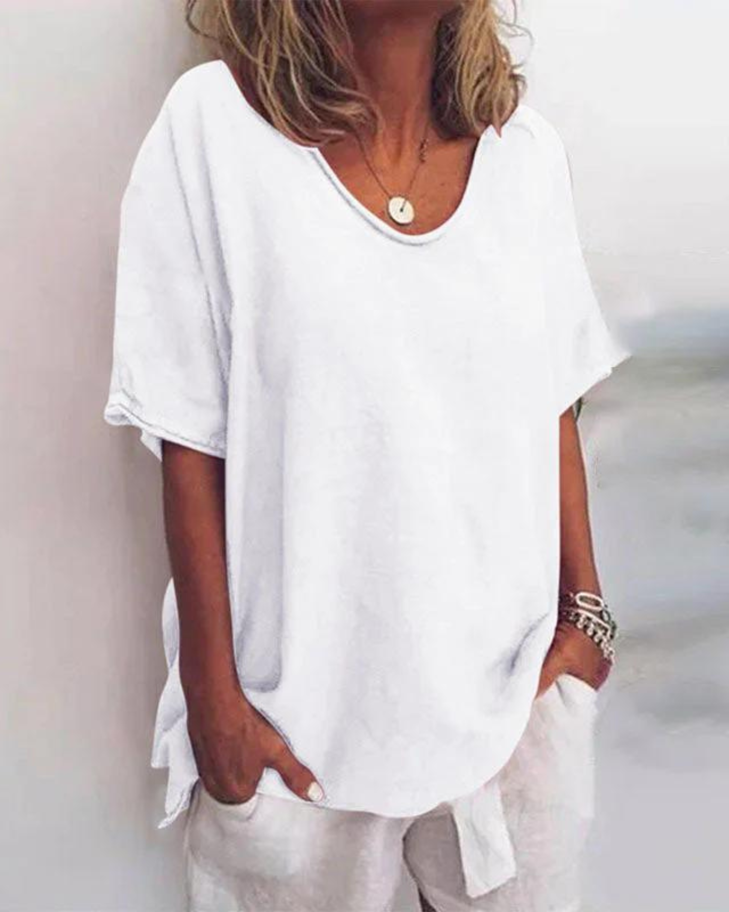 - Blouse Confortable Et Ample