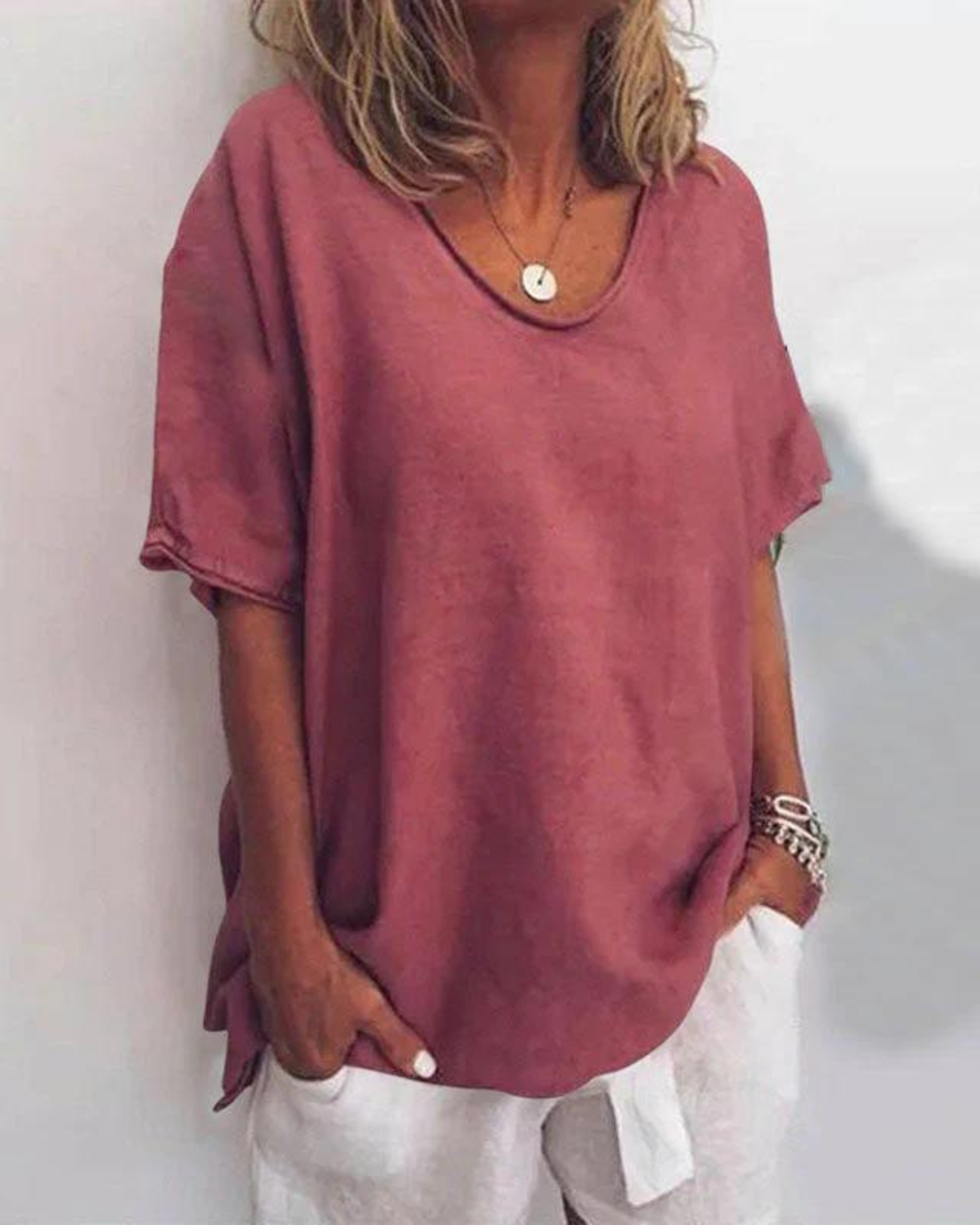 - Blouse Confortable Et Ample