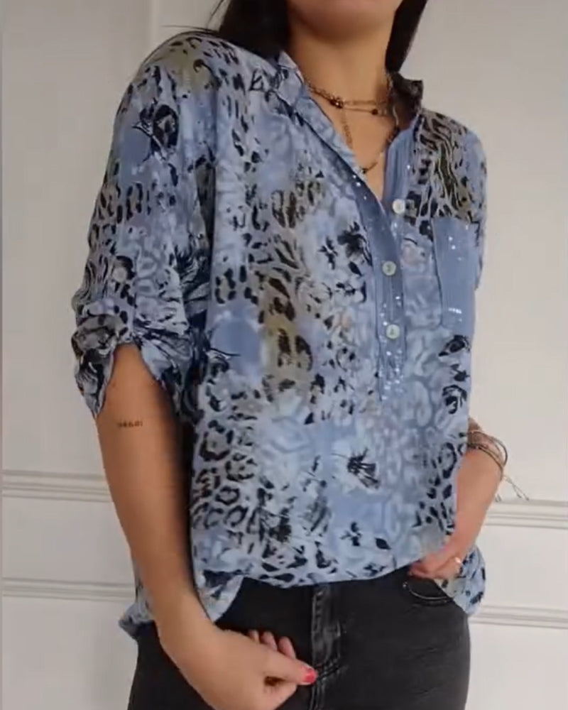 Bolera - Chemise Imprimée Décontractée