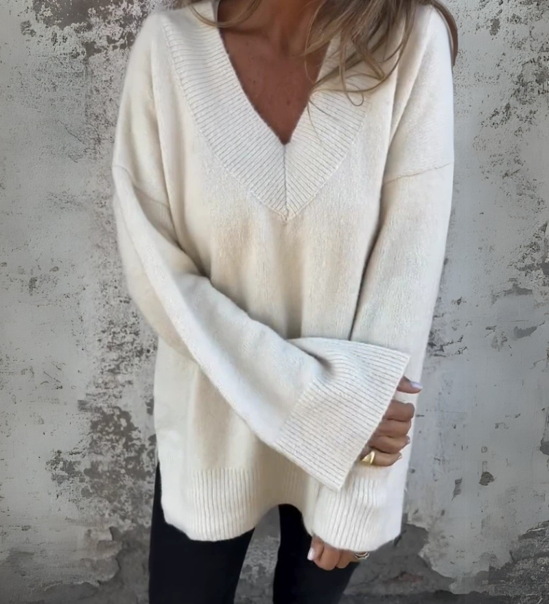 Mariane - Pull Décontracté À Col V