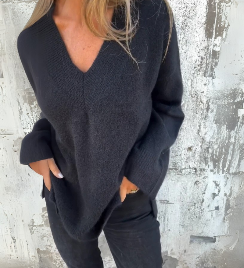 Mariane - Pull Décontracté À Col V