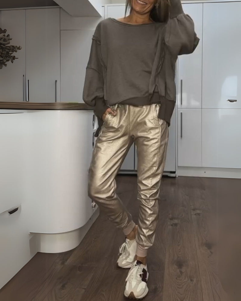 Brina - Ensemble Top & Pantalon Décontracté