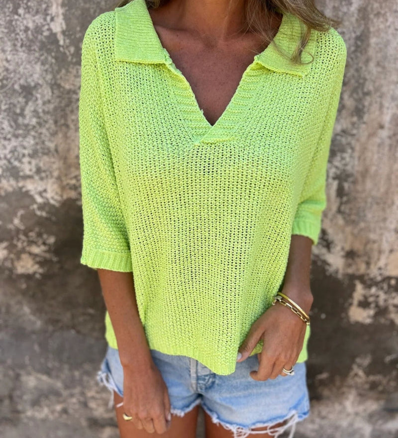 Gariele - Top Maille Bohème