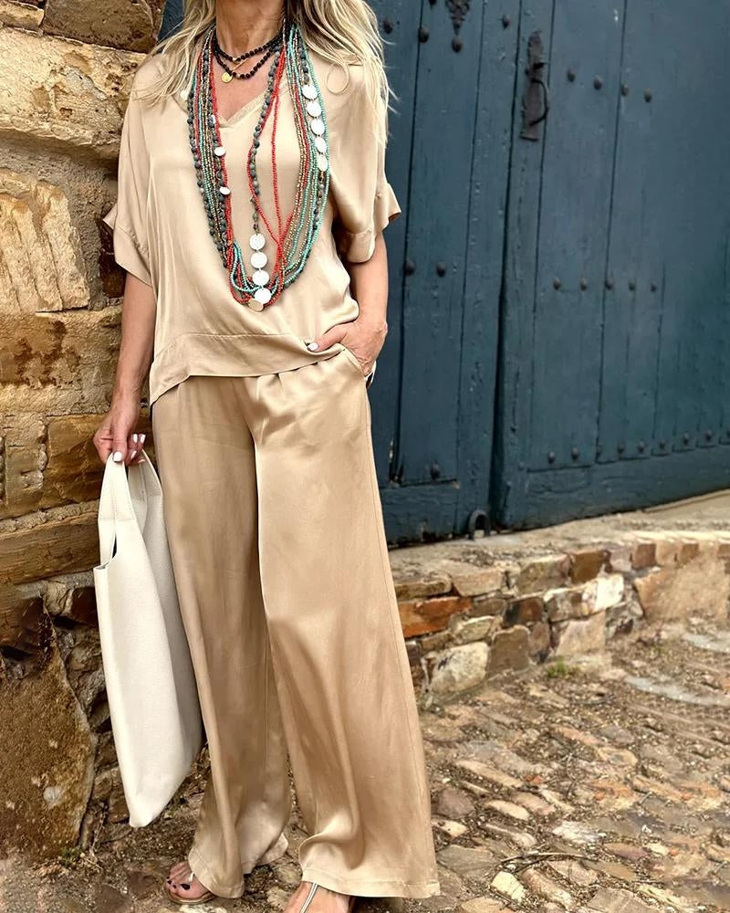 Malu - Ensemble Bohème Chic Deux Pièces
