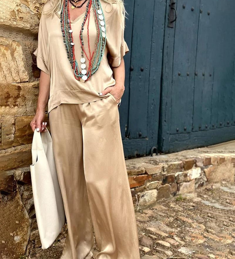 Malu - Ensemble Bohème Chic Deux Pièces