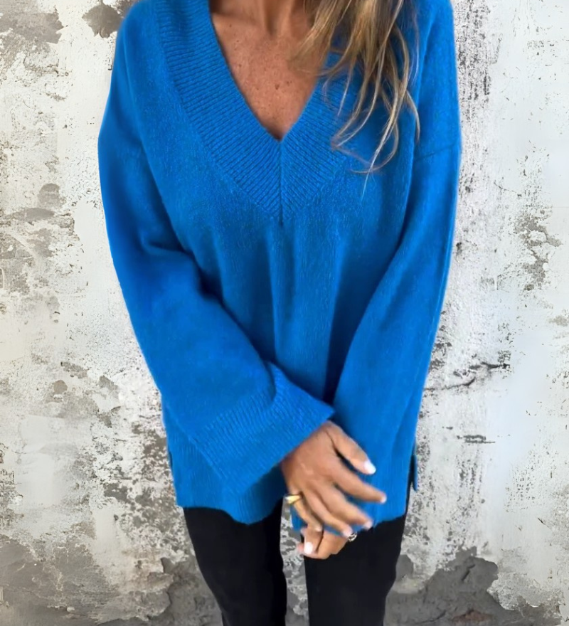 Mariane - Pull Décontracté À Col V