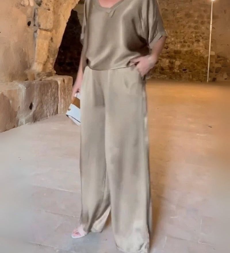 Dalores - Ensemble 2 Pièces En Satin