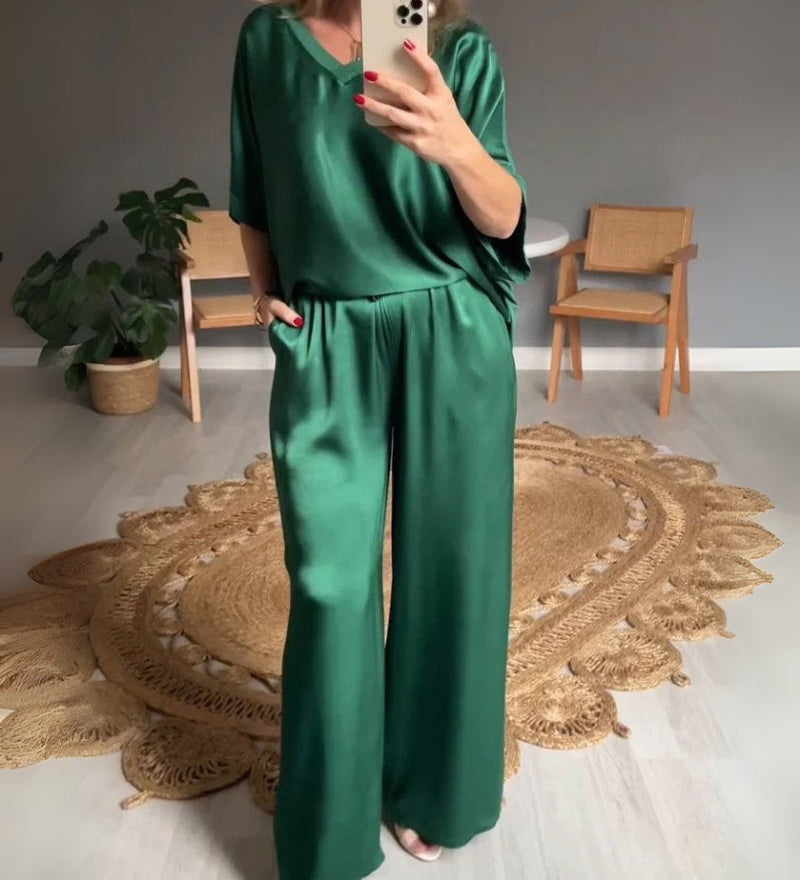 Dalores - Ensemble 2 Pièces En Satin