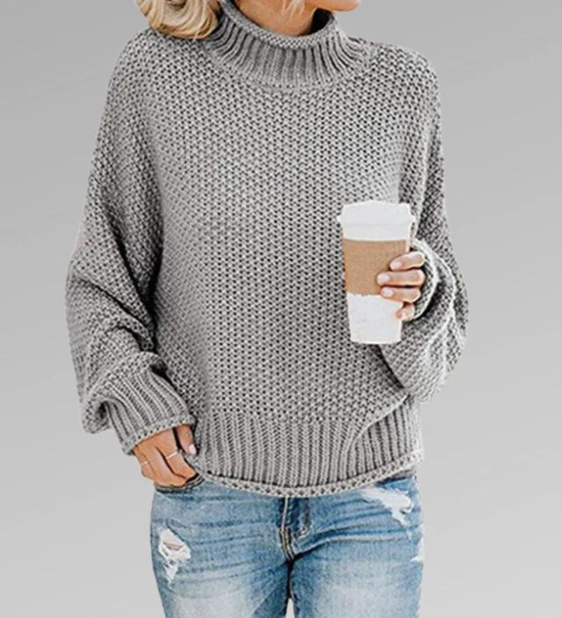 Virella - Pull À Col Roulé Élégant