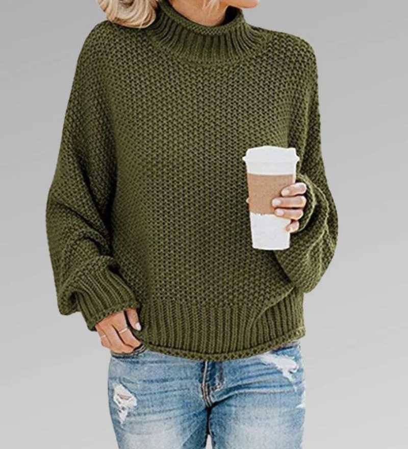 Virella - Pull À Col Roulé Élégant