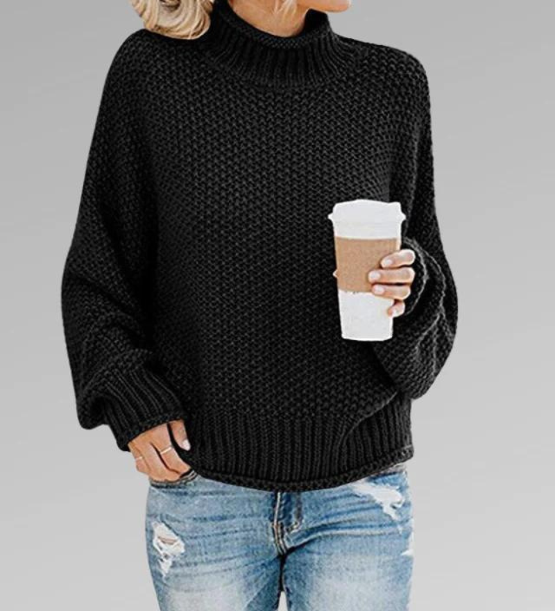 Virella - Pull À Col Roulé Élégant