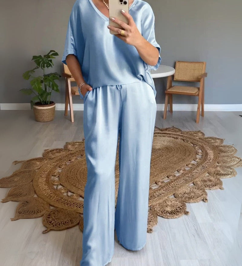 Dalores - Ensemble 2 Pièces En Satin