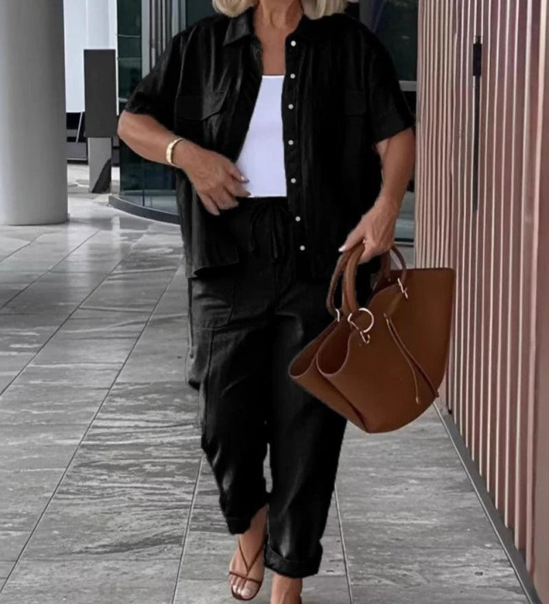 Adanie - Ensemble Élégant 2 Pièces