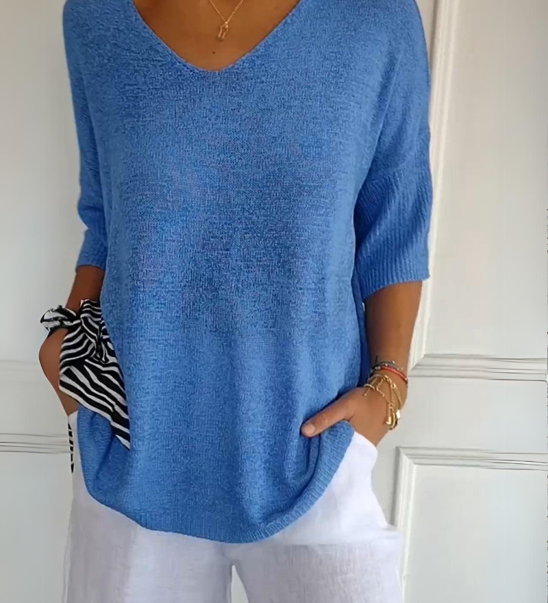 Celia - Haut Respirant En Coton