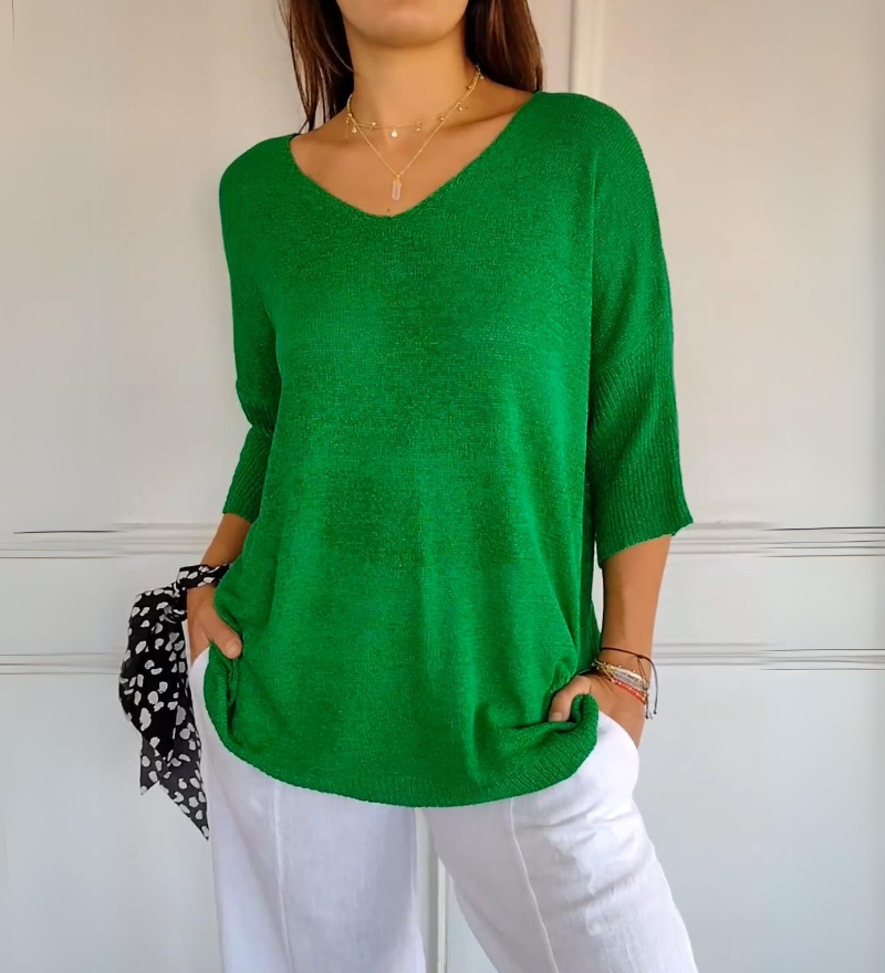 Celia - Haut Respirant En Coton