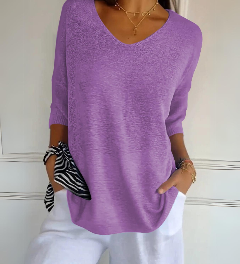 Celia - Haut Respirant En Coton