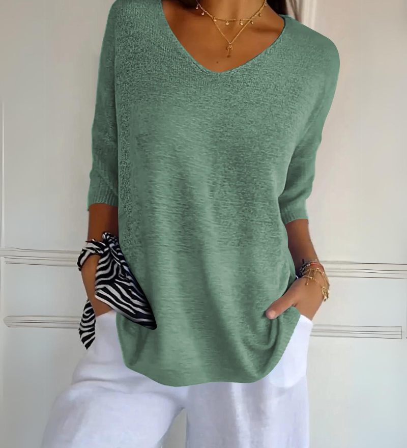 Celia - Haut Respirant En Coton