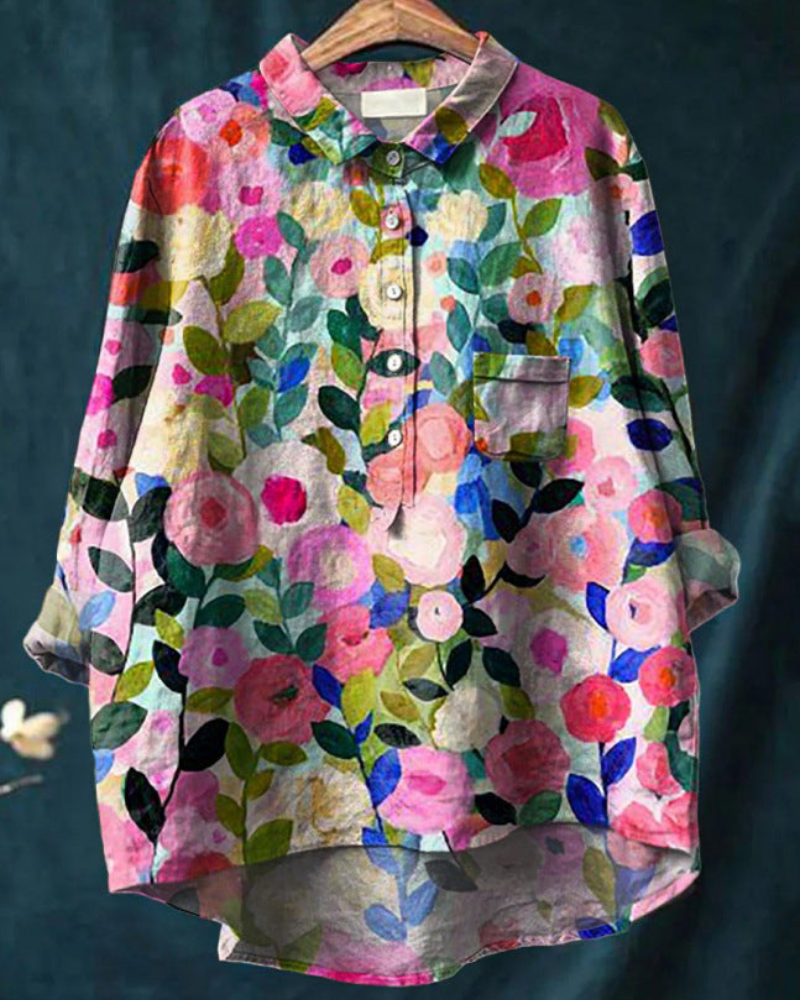 Andrina - Blouse Vintage Française