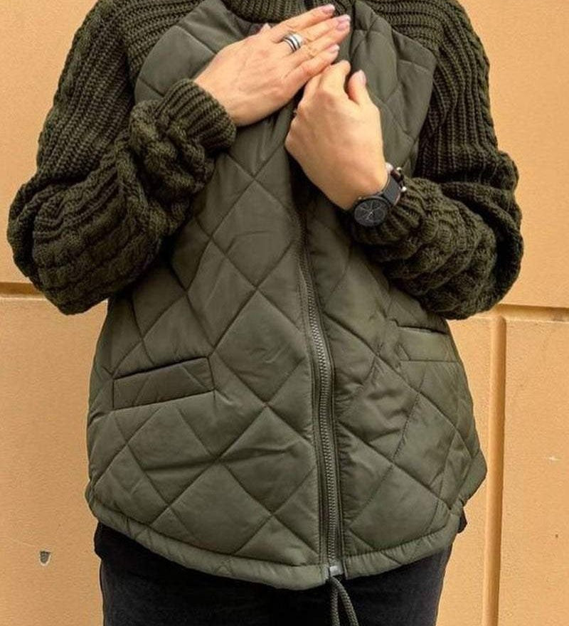 Boilar - Veste En Tricot Décontractée Avec Fermeture Éclair