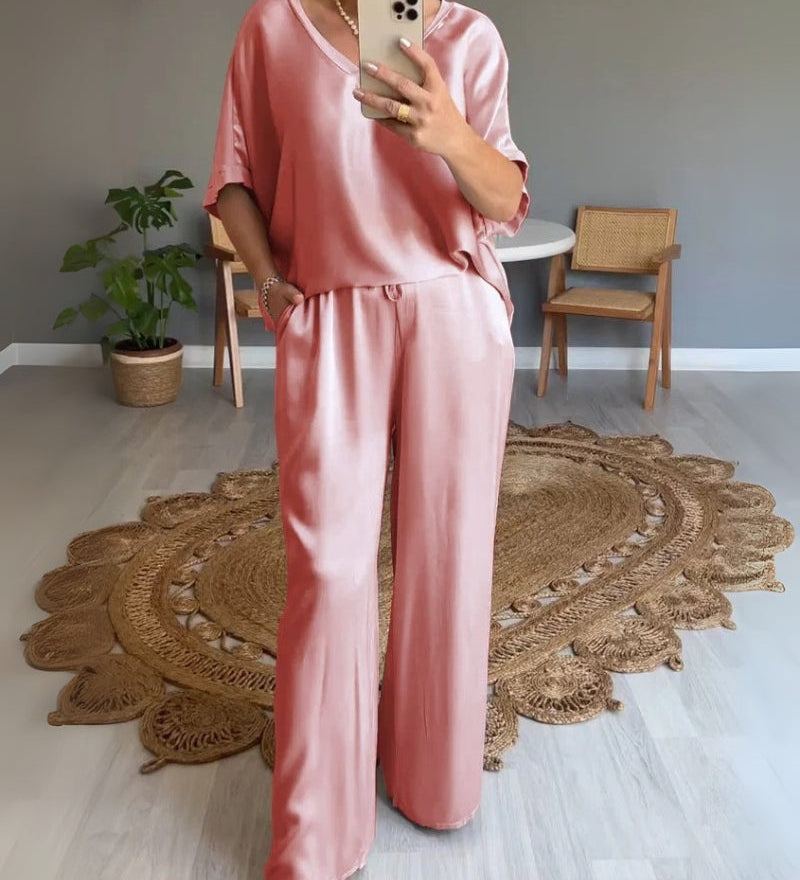 Dalores - Ensemble 2 Pièces En Satin