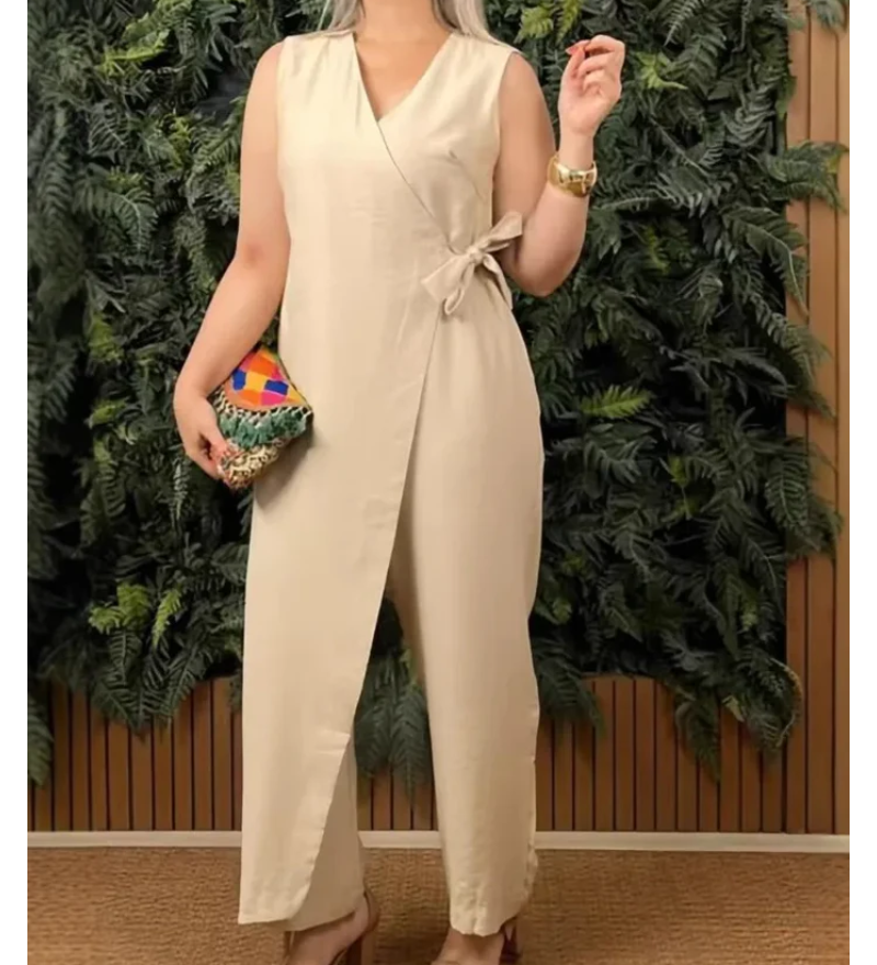 Deresa - Combinaison Polyvalente À Taille Ceinturée