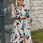 Borama – Robe Chic Imprimée et Colorée