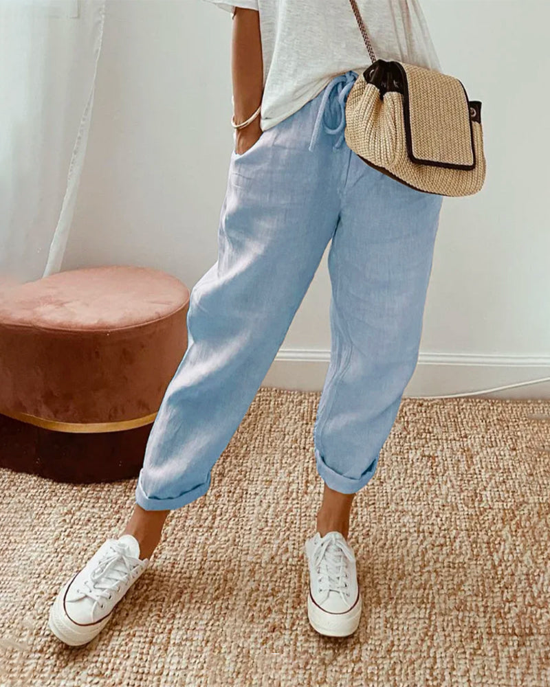 Bali - Pantalon Chic en Coton Premium