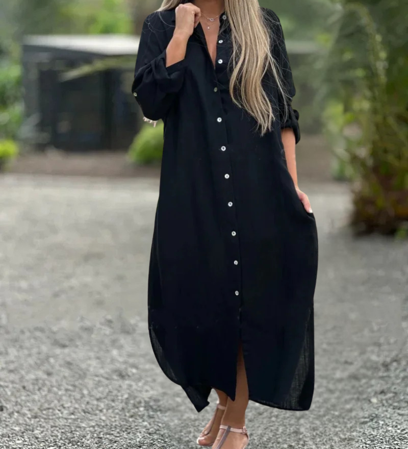 Dorota - Robe Décontractée En Coton