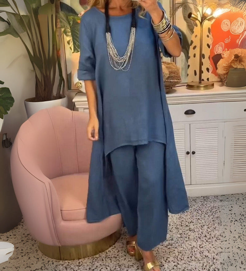 Marila - Ensemble Deux Pièces En Coton