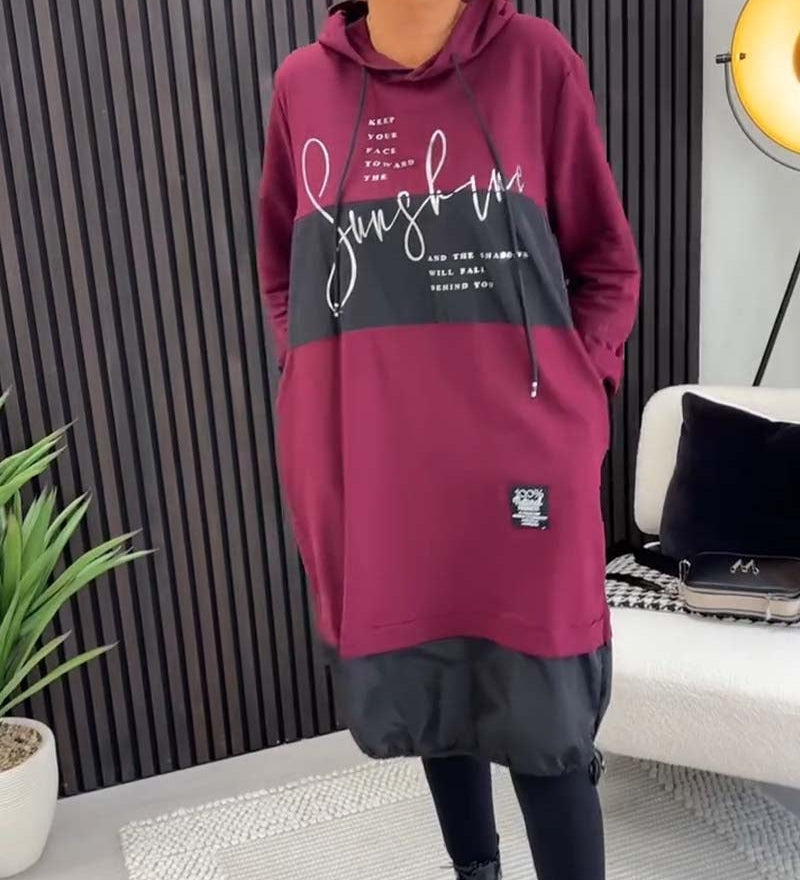 Semba - Robe À Capuche Décontractée
