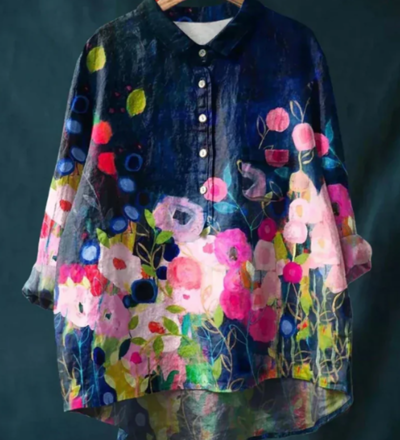 Andrina - Blouse Vintage Française