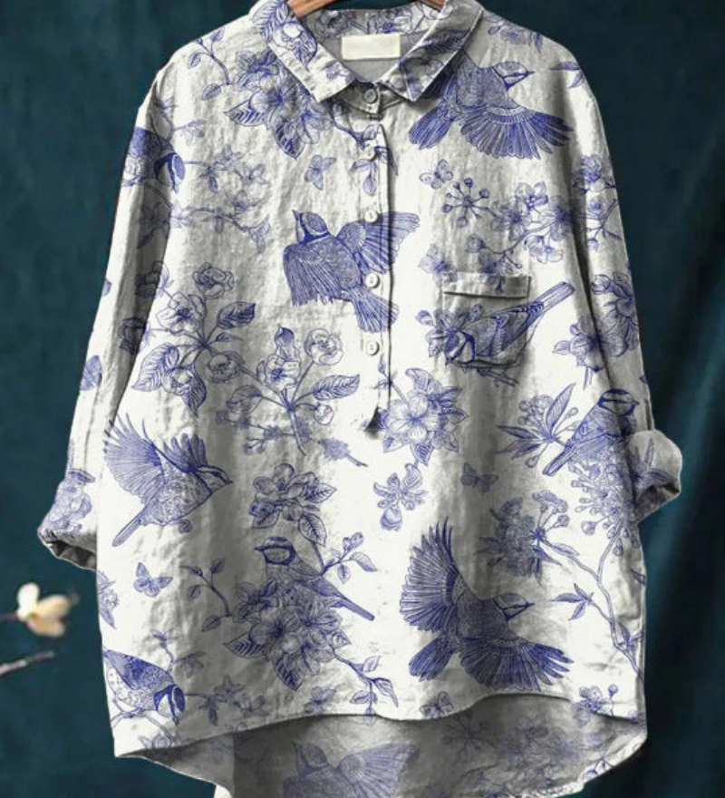 Andrina - Blouse Vintage Française