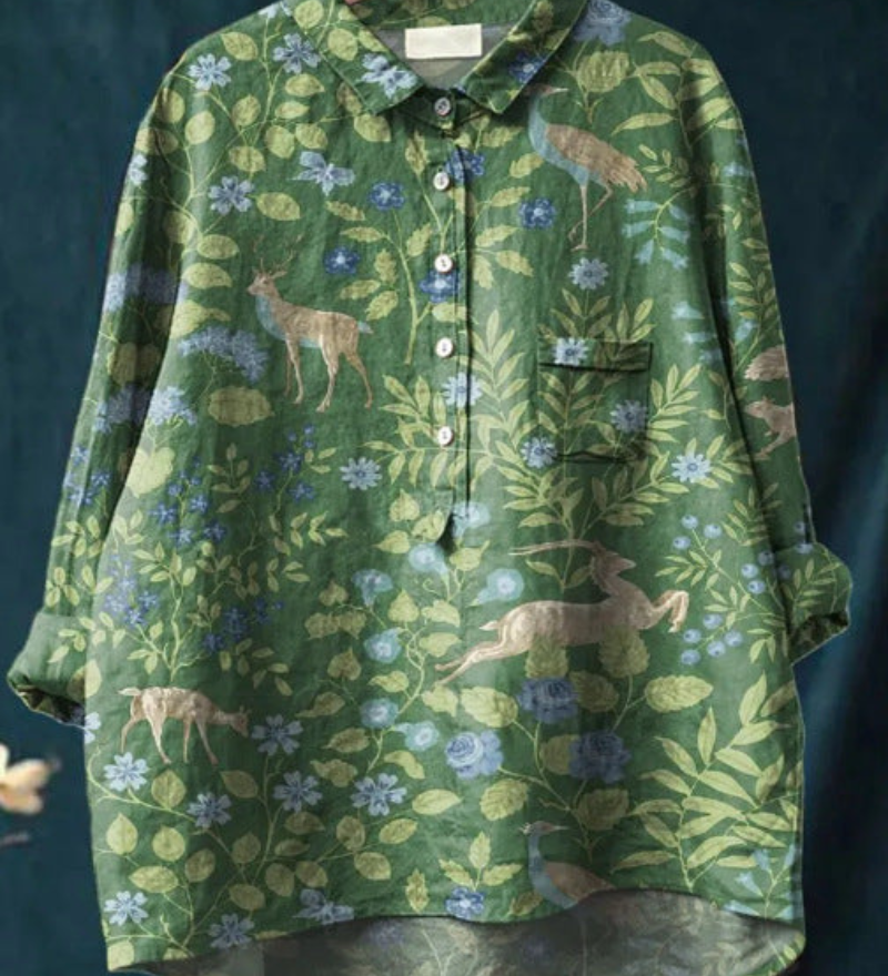 Andrina - Blouse Vintage Française