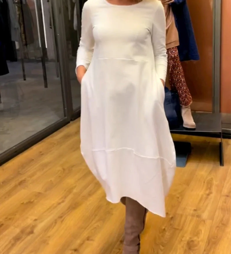 Macarena - Robe Confortable Avec Poches