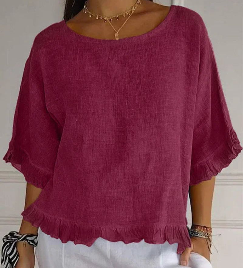 Nabila - Chemise En Lin Élégante