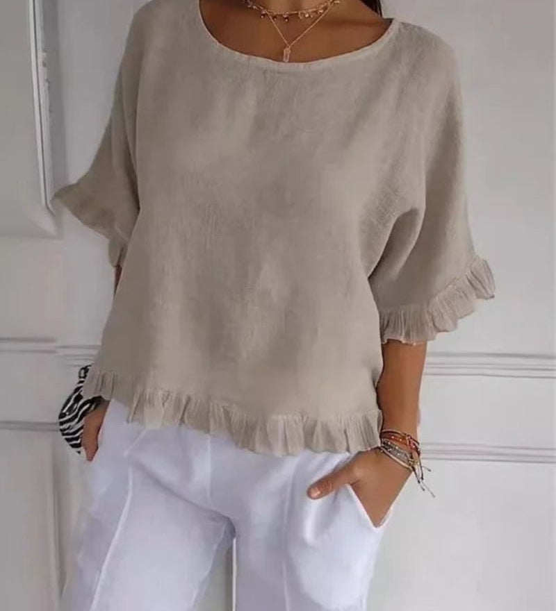 Nabila - Chemise En Lin Élégante