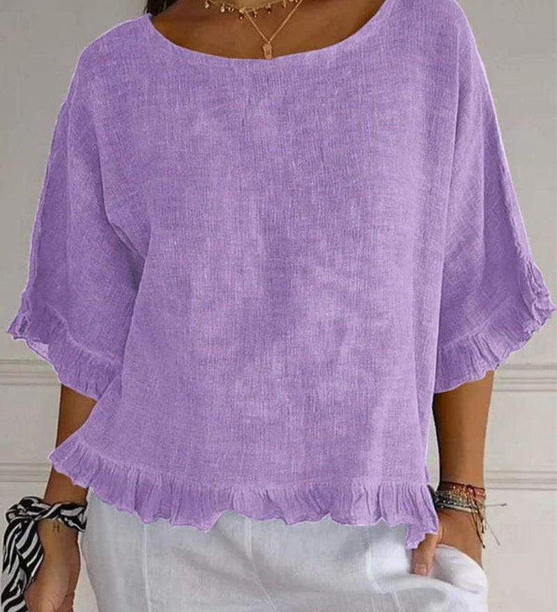 Nabila - Chemise En Lin Élégante