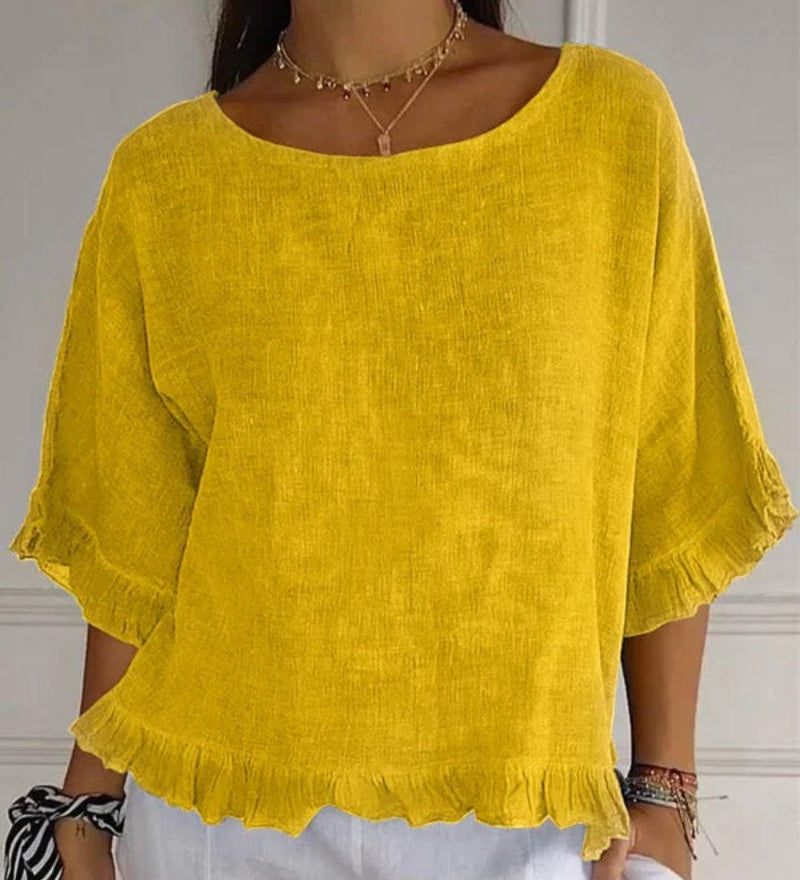 Nabila - Chemise En Lin Élégante