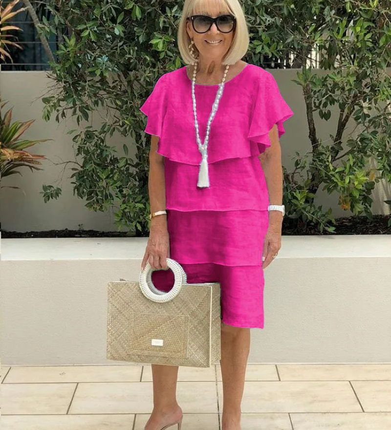 Aresi – Robe Bohème À Volants