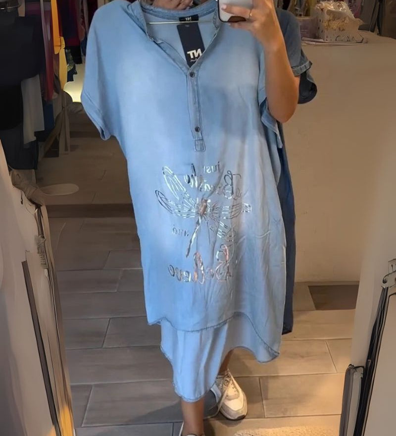 Dalphi – Robe Décontractée En Jean